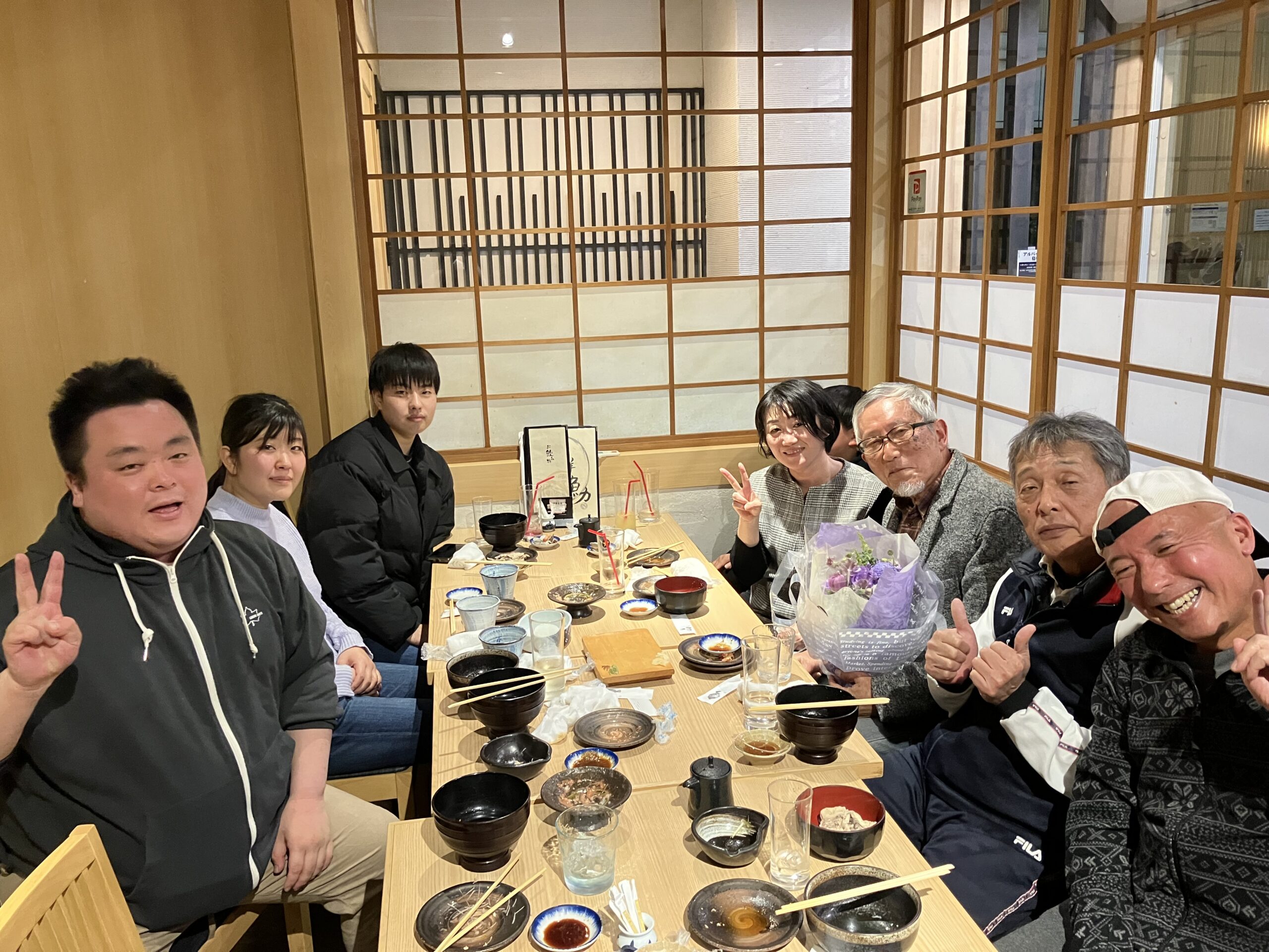 2024年12月神田順先生の喜寿の祝い